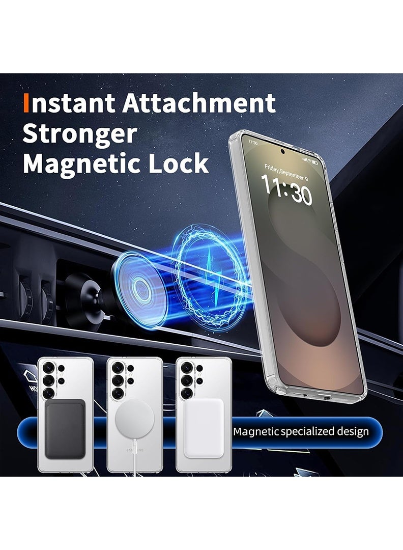 Rivin Samsung Galaxy S26 Ultra Case Magsafe Compatible Strong Magnet Upgraded Shutter Button Delay Yellowing Galaxy S26 Ultra Military-Grade Protection Wear-Resistant S26 Ultra Case Magnetic Compatible - Image 3